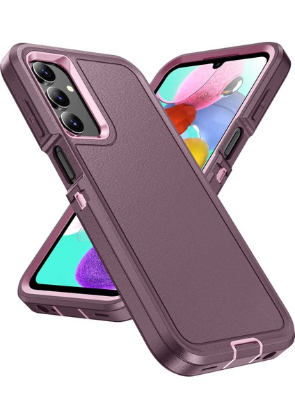 Samsung Galaxy A15 4g Pc+Tpu+Pc Arka Mor+ Telefon Kılıfı (Yurt Dışından)