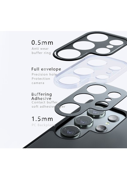 Samsung Galaxy S24 Ultra Tpu+Pc Güçlendirilmiş Köşeli Telefon Kılıfı (Yurt Dışından) fiyatları