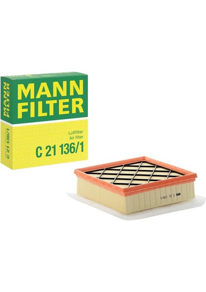 Hava Filtre Opel Meriva B 1,4 / 1,3 Cdti 1,6 Cdti 1,7 Cdti 13275089 C21136/1 Mann