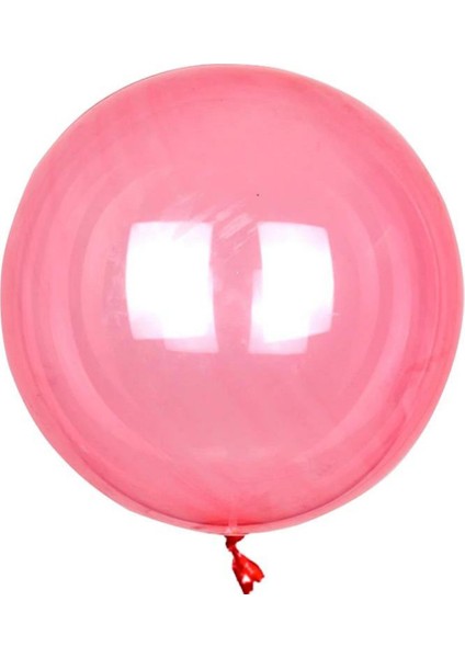 Şeffaf Balon 20 Inç (Yaklaşık 50 Cm) Içine Süs Koyulabilen Çok Amaçlı Balon 3 Adet