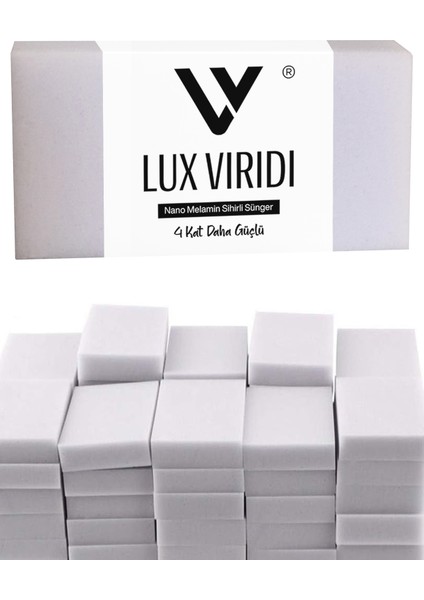 Lux Viridi Sihirli Sünger (Magic Sponge) 50 Adet