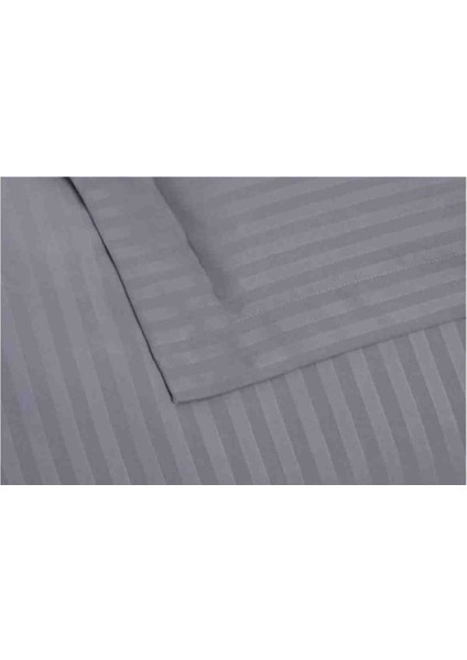 Antrasit Pamuk Saten Çift Kişilik Nevresim Takımı fırsatları