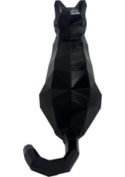 Geometrik Kedi Figürü