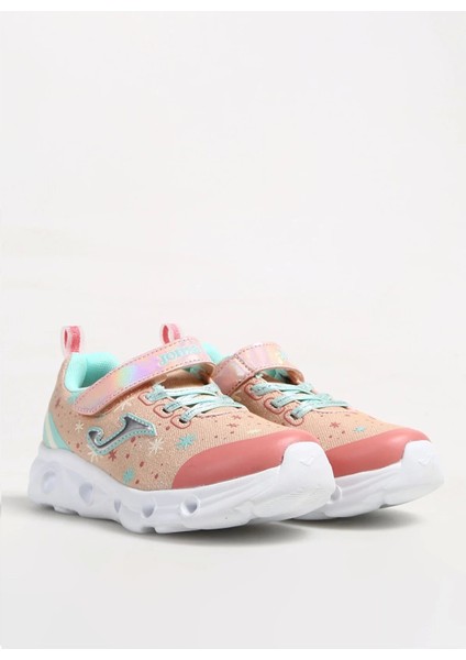 JSPACS2429V Açık Pembe Işıklı Kız Çocuk Yürüyüş Ayakkabısı modelleri