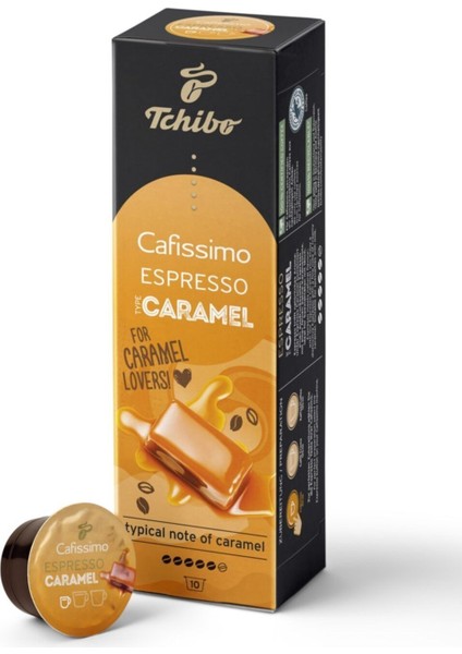 Cafissimo Kapsül Espresso Karamel 4X10 Avantajlı Paket