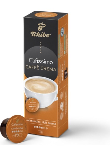 Cafissimo Kapsül Caffe Cream Rich Aroma 4X10 Avantajlı Paket