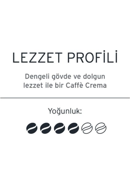 Cafissimo Kapsül Caffe Cream Rich Aroma 4X10 Avantajlı Paket