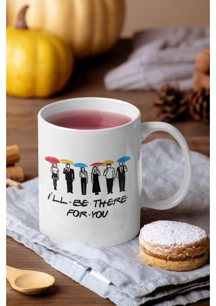 I'll Be There For You Friends Baskılı Kupa Bardak