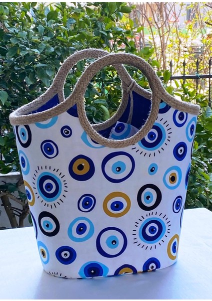 Plaj Bags Plaj Çantası Nazargöz modelleri