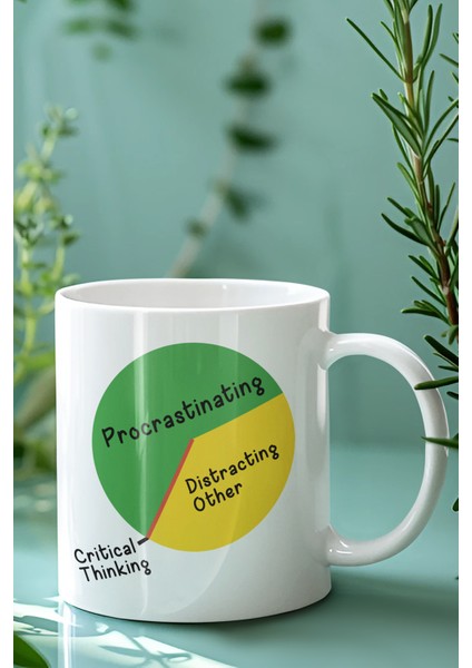 Michael Scott Procrastination The Office Baskılı Kupa Bardak