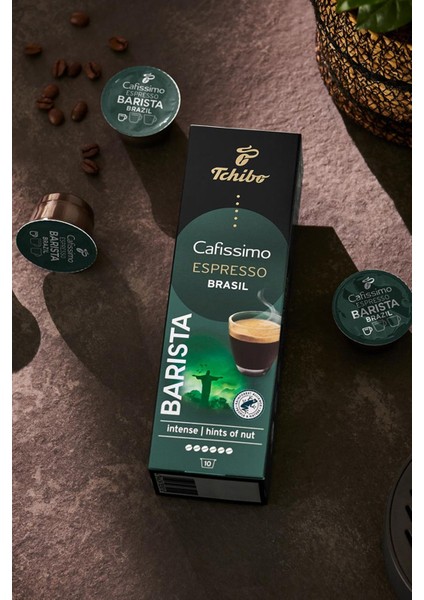 Espresso Brasil 10'lu Kapsül Kahve x 4 Paket
