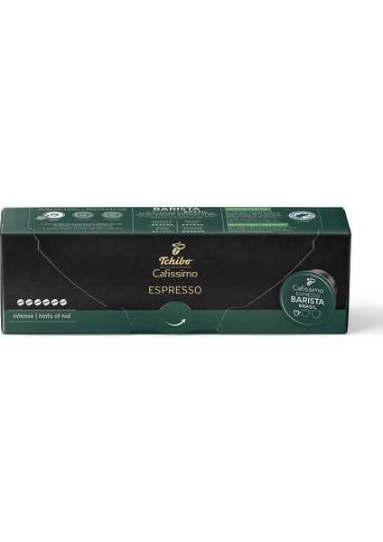 Espresso Brasil 10'lu Kapsül Kahve x 4 Paket