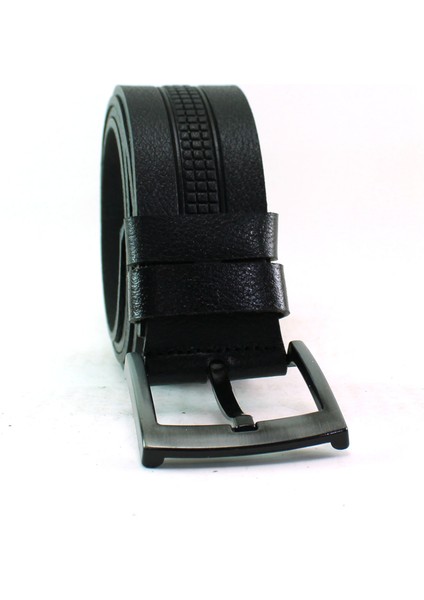 Deri Kemer Siyah Spor Desenli 81048 indirimleri