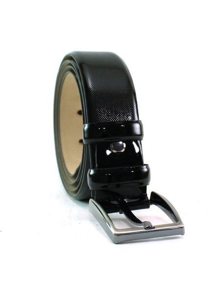 Deri Kemer Siyah Rugan Lazer Desen 81051 fırsatları