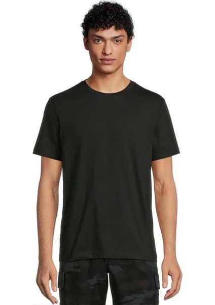 Spectacular Comfort: Siyah Oversize Erkek T-Shirt