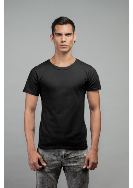 Rahat Kesim: Siyah Oversize Basic T-Shirt
