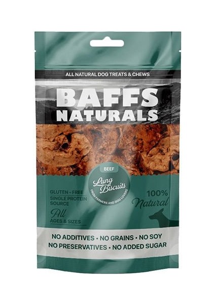 Baffs Naturals Dana Ciğer Bisküvi Köpek Ödül Maması 100 gr