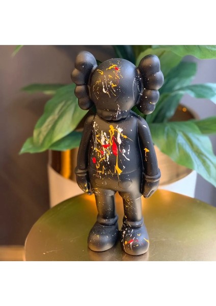 Kaws Boya Sıçrayan Figür 20CM
