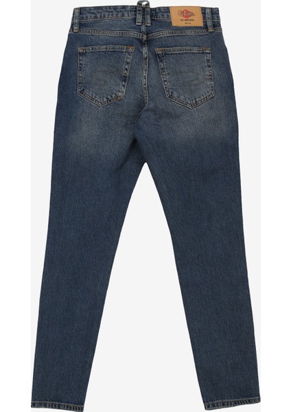 Normal Bel Slim Fit Erkek Denim Pantolon 242 Lcm 121041 Jack Posey Db Mıd