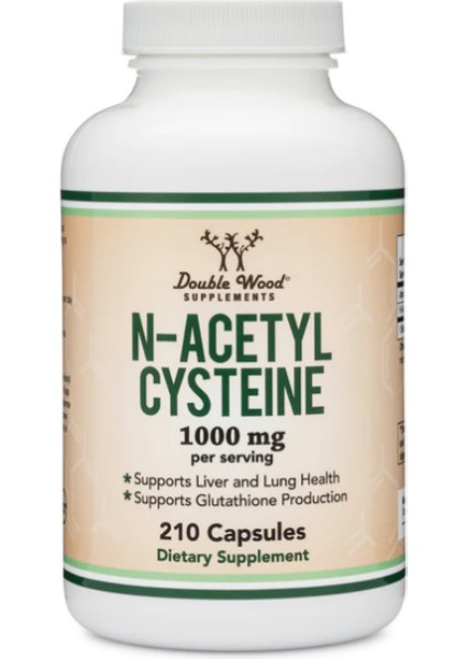 Nac Supplement (Real Nac With Potent Smell) (N-Acetyl Cysteine) 1 000 mg Per Serving 210 Capsul