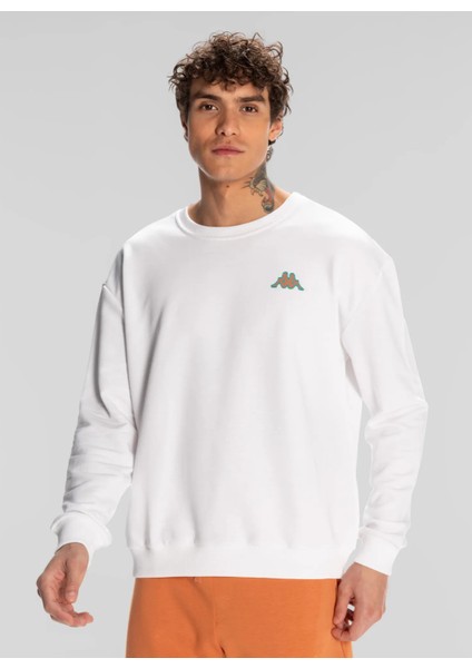 Sweatshirt, M, Beyaz