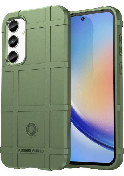 Samsung Galaxy A35 5g Tpu Cep u , Kare Izgara Doku Telefon Kılıfı (Yurt Dışından)