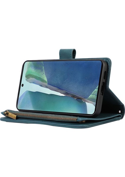 Samsung Galaxy NOTE20 ULTRA/NOTE20 Ultra 5g 9 Kart Yuvası Fermuarlı Cep u Telefon Kılıfı (Yurt Dışından)