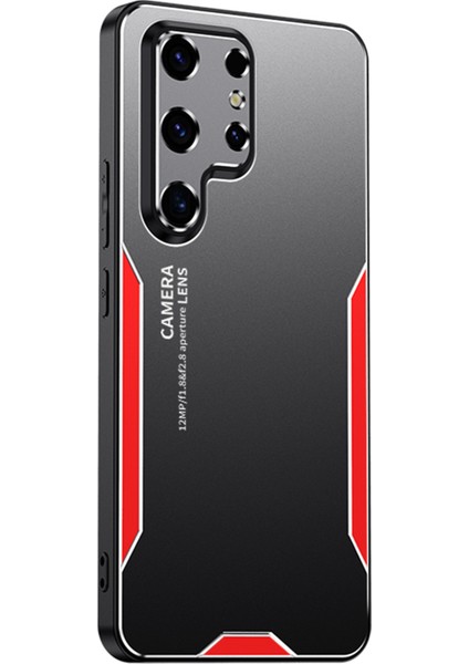 Samsung Galaxy S24 Ultra Mat Çizilmeye Dayanıklı Alüminyum Alaşım + Tpu + Pc Arka Kabuk Telefon Kılıfı (Yurt Dışından)