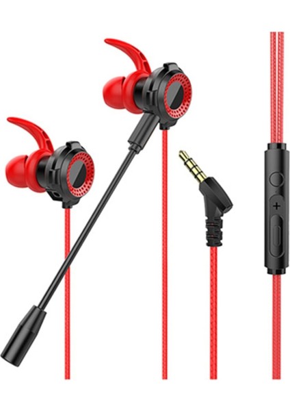 Kablolu Oyuncu Kulaklığı Kulak Içi Mikrofonlu Kulaklık (Stereo 85 Db+Mikrofon+Aktif Gürültü Önleme)