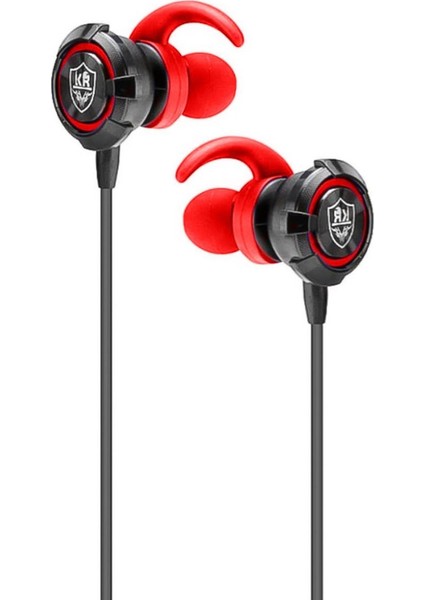 Kablolu Oyuncu Kulaklığı Kulak Içi Mikrofonlu Kulaklık (Stereo 85 Db+Mikrofon+Aktif Gürültü Önleme)