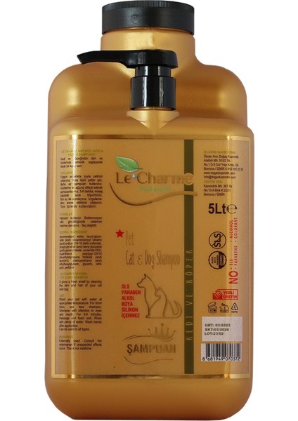 Sls Free Şampuan 5 Lt