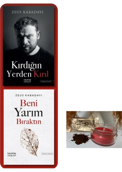 Kırdığın Yerden Kırıl - Beni Yarım Bıraktın - 2 Kitap - Zeus Kabadayı
