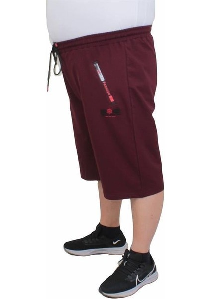 Erkek Büyük Beden Penye Şort Yachting Club 24635 Murdum