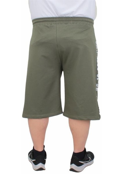 Büyük Beden Erkek Penye Şort Mmxvıı 24625 Hakı fırsatları