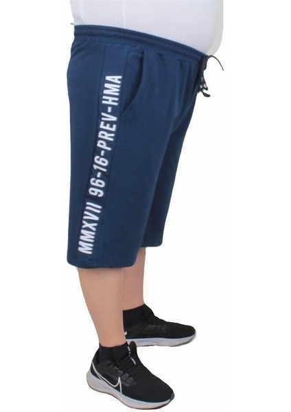 Büyük Beden Erkek Penye Şort Mmxvıı 24625 Marin modelleri
