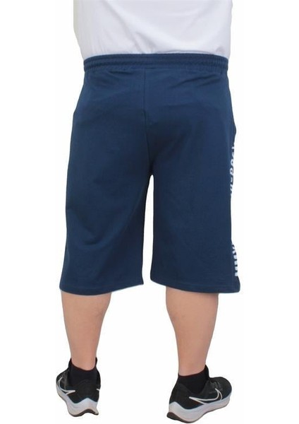 Büyük Beden Erkek Penye Şort Mmxvıı 24625 Marin fırsatları