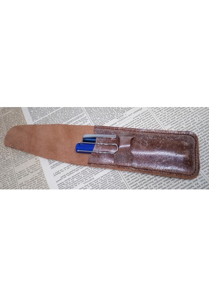 Hakiki Deri El Emeği Özel Kalemleriniz Için Kalemlik Kalem Kutu 27 cm 6 cm fiyatları