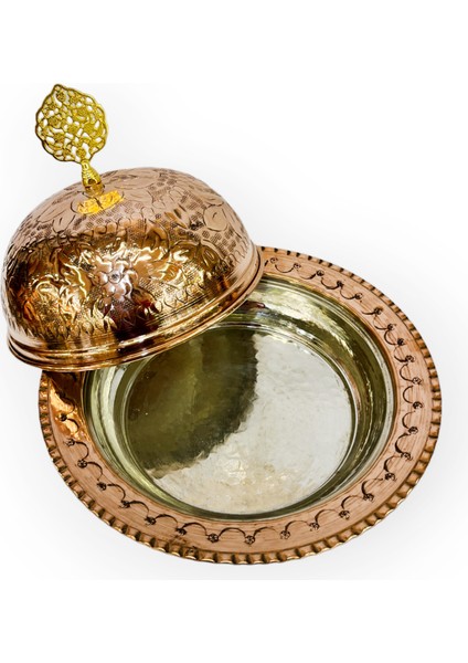 Işlemeli Bakır Pilavlık No: 2