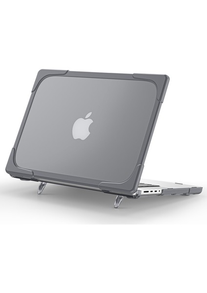 MacBook Pro 14 Inç (2021) A2442/14 Inç (2023) A2779 /A2918/A2992 (M1/m2/m3) Sert Pc Laptop Kılıfı-Gri (Yurt Dışından)
