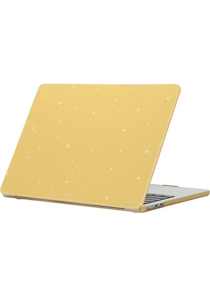 MacBook Air 13 Inç (2022) A2681 M2/(2024) A3113 M3 Kılıf Glitter Ta m Sert Pc Laptop Kapağı (Yurt Dışından)