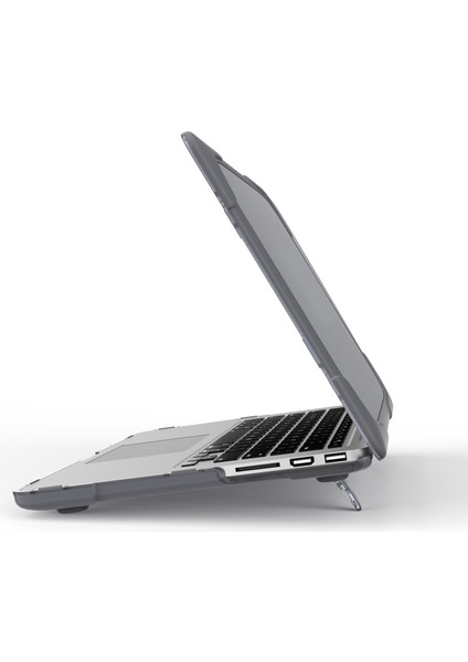 MacBook Pro 15 Inç/pro Retina 15 Inç A1398 GRI İçin Destek Ayaklı Sert Pc Dizüstü Bilgisayar Çantası Dizüstü Bilgisayar Kapağı (Yurt Dışından) fiyatları