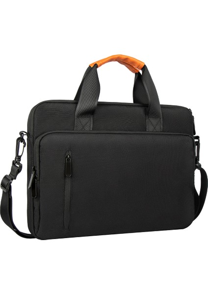 MA532 15-15.6 Inç Dizüstü Bilgisayar Çantası Polyester + Polar Dizüstü Bilgisayar Omuz Çantası Iş Messenger Tote Çanta (Yurt Dışından)