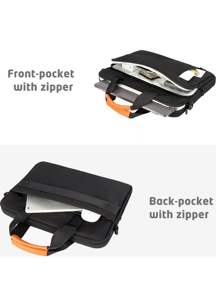 MA532 15-15.6 Inç Dizüstü Bilgisayar Çantası Polyester + Polar Dizüstü Bilgisayar Omuz Çantası Iş Messenger Tote Çanta (Yurt Dışından) fiyatları