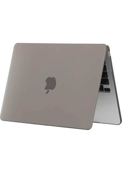 MacBook Air 13 Inç (2022) A2681/(2024) A3113 M3 Mat Kaplama Koruyucu Laptop Kapağı Çizilmeye Dayanıklı Sert Pc Dizüstü Bilgisayar Kılıfı-Gri (Yurt Dışından)