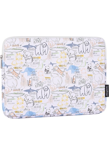 Karikatür Hayvanlar Baskı Ultra-Ince Dizüstü Bilgisayar Kılıfı Dizüstü Bilgisayar Küçük Çanta ile Taşıma Çantası-Beyaz/12 Inç Dizüstü Bilgisayar Için (Yurt Dışından) fiyatları