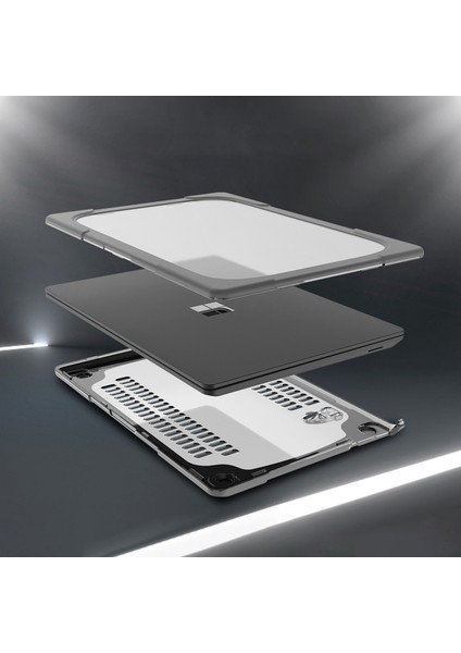 Pc Anti Kayma Dizüstü Koruyucu Kılıf Kapak Microsoft Surface Laptop İçin 2/3/4 13.5 Inç 1769/1867 Alcantara Klavye Versiyonu (Yurt Dışından)