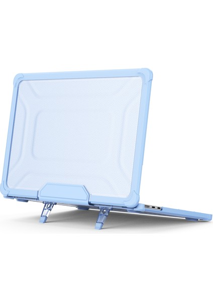 MacBook Air 13 Inç (2022) M2 A2681 Laptop Kılıfı Pc + Tpu Kickstand Isı Dağılımı Kapağı Bebek si (Yurt Dışından)