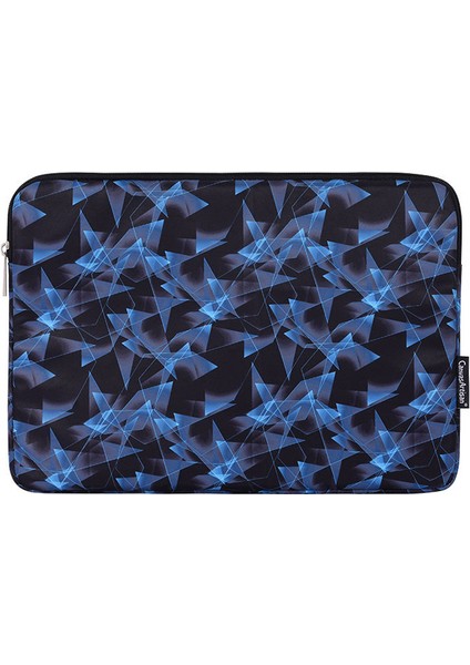 3D Elmas Desenli Dizüstü Bilgisayar Dizüstü Koruyucu Kılıf Çantası-Mavi/14 Inç Dizüstü Bilgisayar Için (Yurt Dışından)
