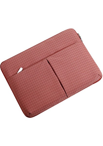 11 Inç Tabletler Için Ultra Ince Kol Çantası Oxford Kumaş Taşıma Çantası Taşınabilir Çanta-Kırmızı (Yurt Dışından)