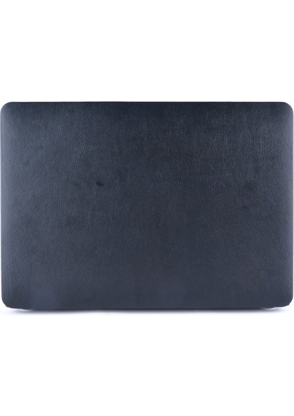 Retina Ekranlı MacBook 12 Inç İçin Deri Kaplamalı Sert Kapak (2015) SIYAH (Yurt Dışından)